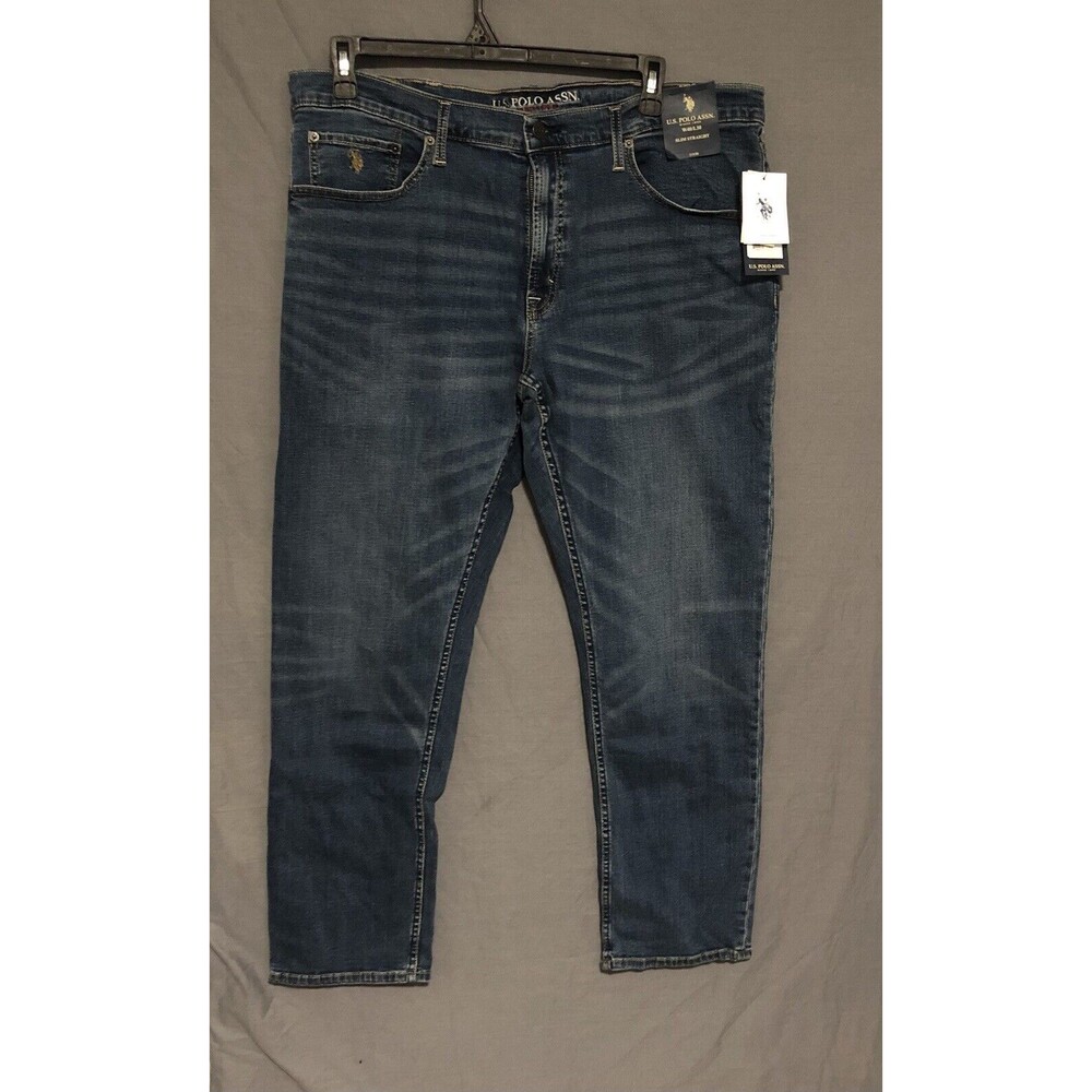 U.S. Polo Assn NEW Men's Slim Straight Stretch Jeans Size 29/30